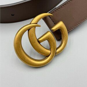 Gucci Monogram Belt Wide